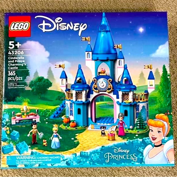 Disney Lego Cinderella and Prince Charming's Castle 43206 - Picture 1 of 1